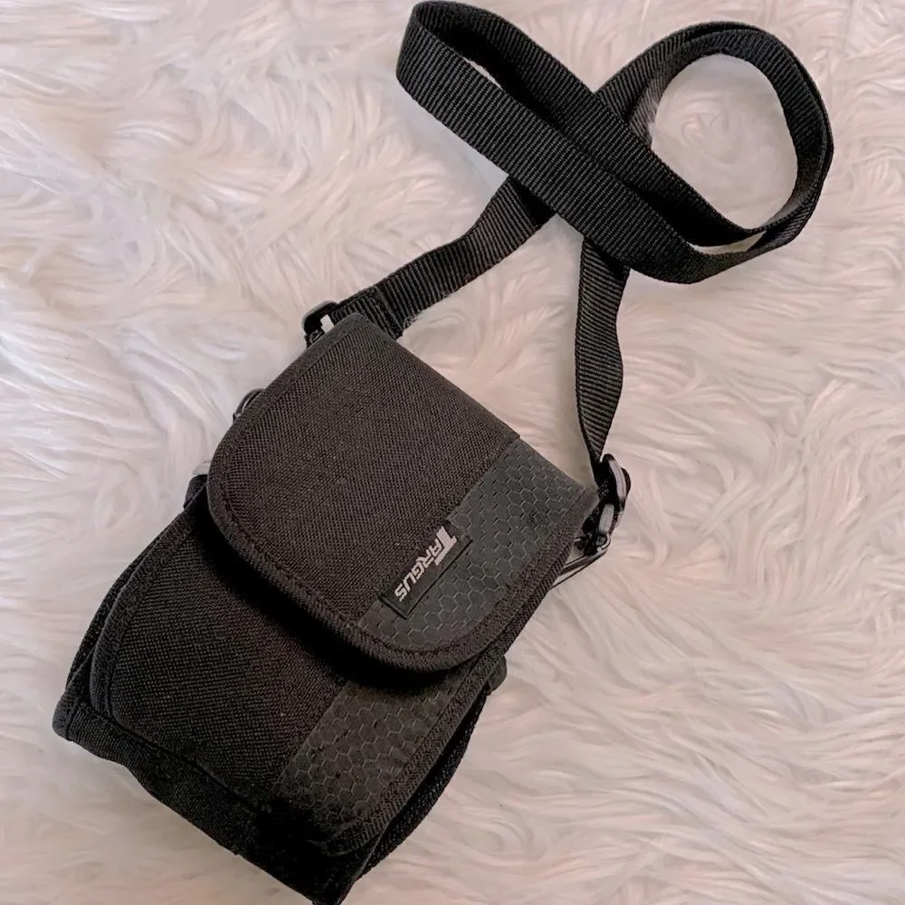 🟢3 for $20 TARGUS camera bag for point & shoot style camera hook & loop …